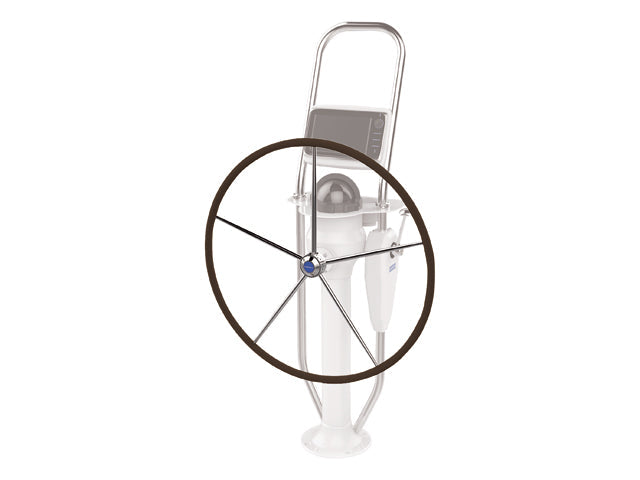 Lewmar, steering wheel with leather cover, 914 mm (89700268)