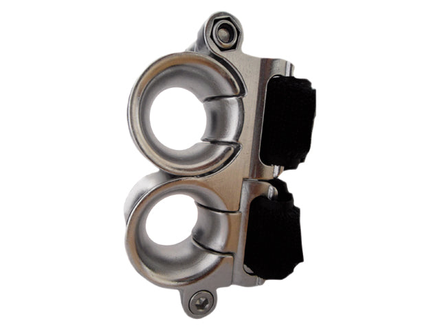Facnor, double fairlead, duplex stainless steel, 20 mm x 28 mm (24000102130)