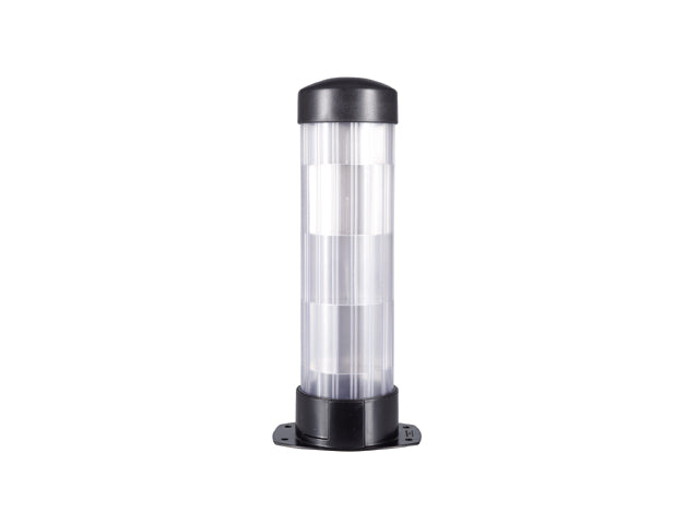 NauticPro.dk | Mobri, MOBTI REFL.M3 Sort, Ø 100mm, Længde 380mm, Vægt 775g, Tværsnit 3m², Med dækplade (1stk)