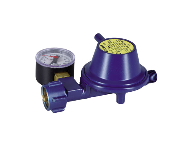 Talamex, regulator with manometer, 0.8 kg/u, 30 mBar