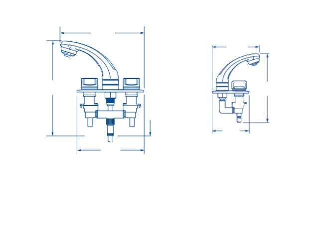Whale, mixer tap combo