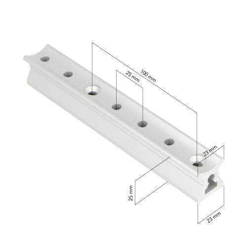 Pfeiffer, profil X, 23 x 23 x 29 mm x 120 cm (7460201-1,2M)